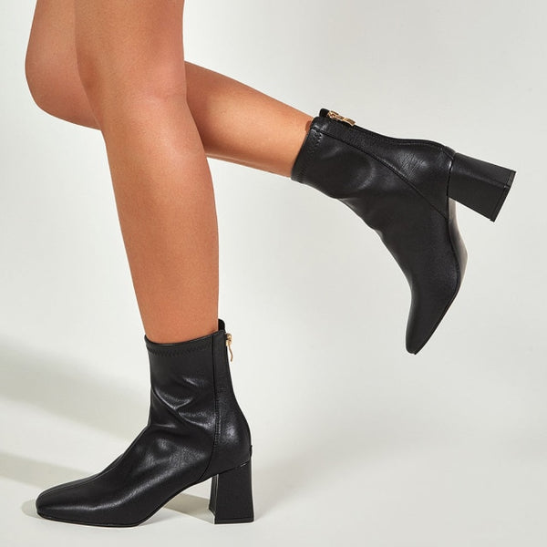 Square Heel Boot