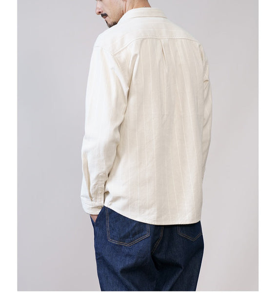 Oversize Striped Cotton Shirt