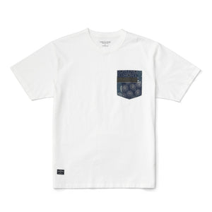 Paisley Pattern Cotton T-Shirt