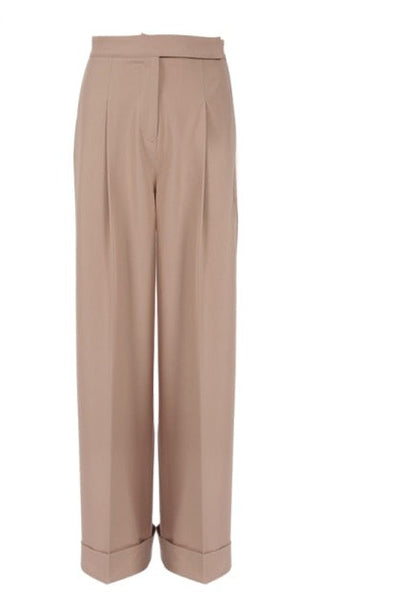 Pleated Office Trousers