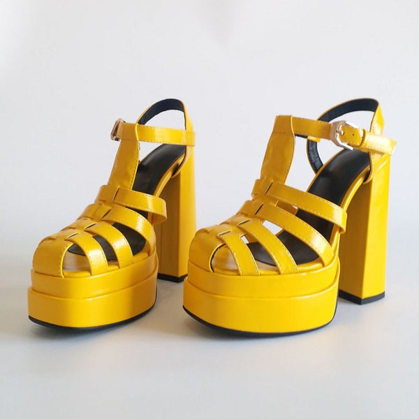 Double Platform Sandal