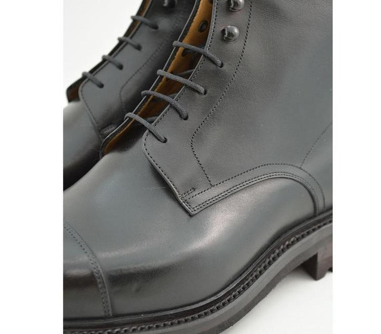 Gray Lace- Up Men Boot